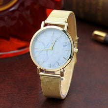 Load image into Gallery viewer, Relojes Mujer 2019 Fashion New Arrival Trendy Women Quartz Watch Alloy Wrist Watch Marble Grain Clock Jewelry Gift For Women