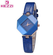 Load image into Gallery viewer, high-quality 2019 new 5color jewelry watch fashion gift table women Watches Jewel gem cut black geometry quartz wristwatches